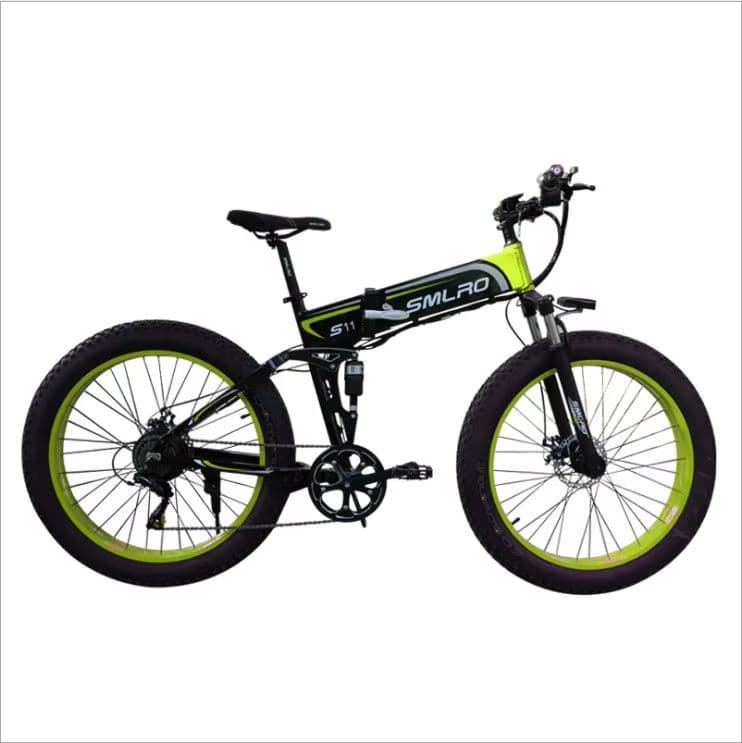Vielseitiges 48V 1000W faltbares Elektrofahrrad für den Einsatz in der Stadt und im Gelände-sku-11