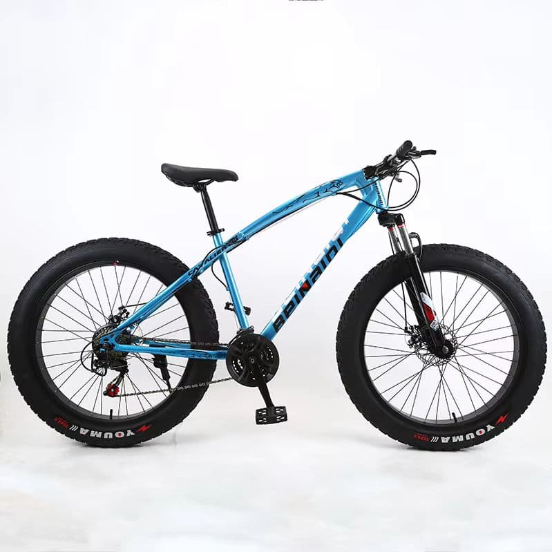 Durable Carbon Fiber Snow Bike with 12 Speeds for All-Terrain Performance-sku-5