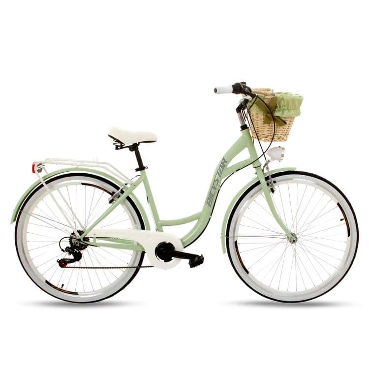 Vielseitiges Stadtfahrrad: Robuster Stahlrahmen mit individuellen Optionen-sku-6