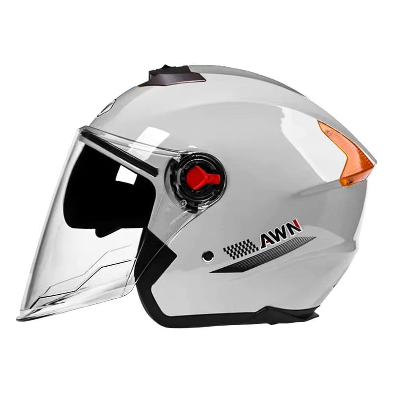 Vielseitiger ABS-Halbgesichts-Motorradhelm für Sicherheit zu jeder Jahreszeit-sku-1