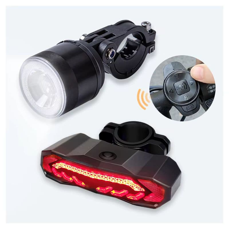 Intelligentes wasserdichtes LED-Fahrradlichter-Set für mehr Sicherheit und Sichtbarkeit-sku-8