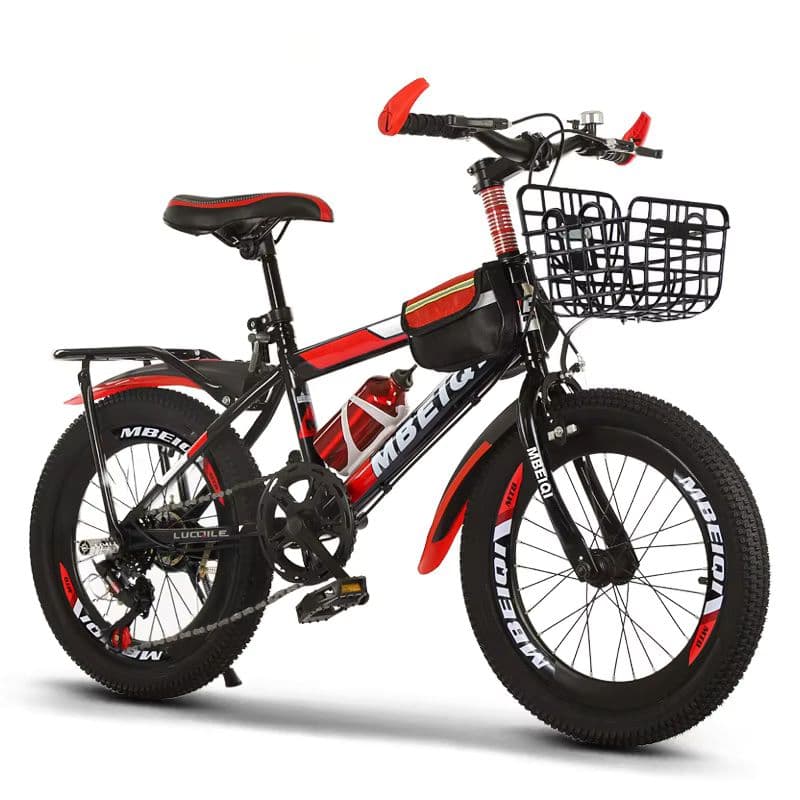 Durable Kids Bicycle with 6-Speed Gears for Ages 3-12-sku-0
