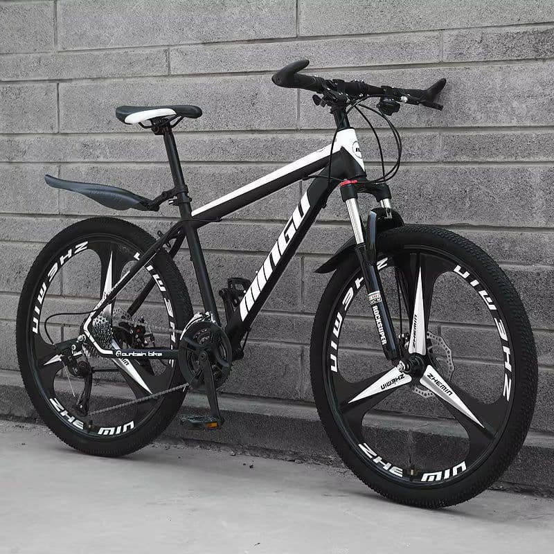 Vielseitiges 26-Zoll-Mountainbike mit Scheibenbremsen und Federgabel für Fahrten in jedem Gelände-sku-10