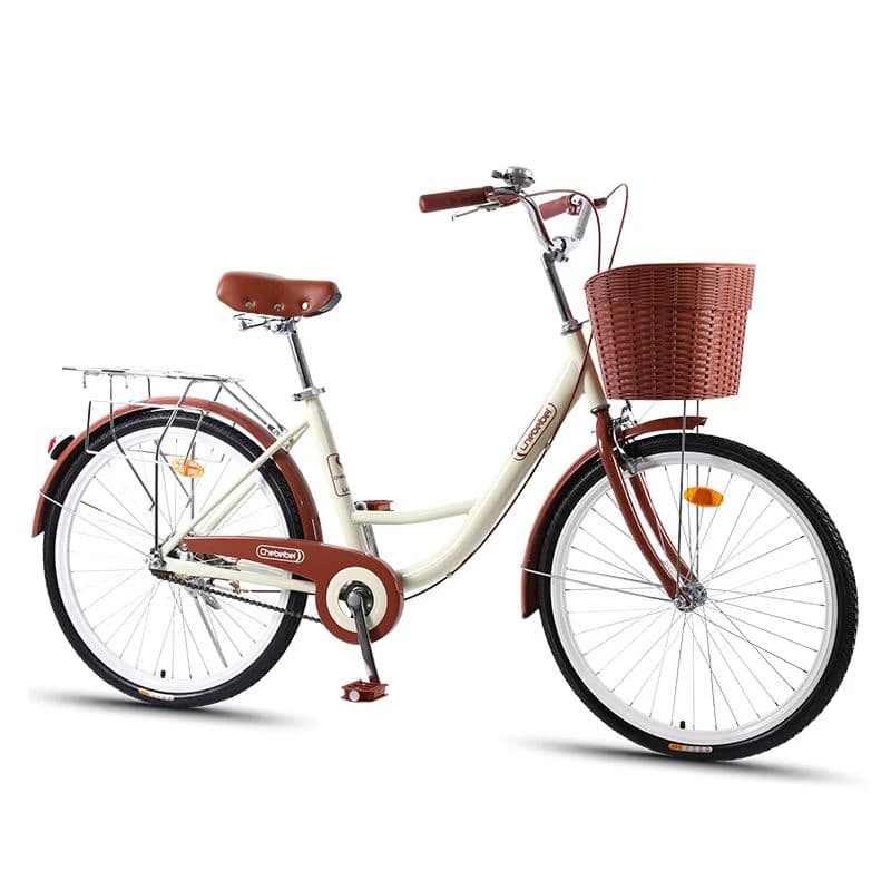 Vielseitiges 26-Zoll-City-Pendlerfahrrad mit praktischem Korb-sku-8