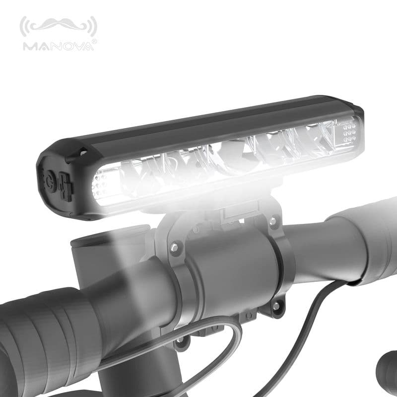 Wasserdichter Fahrradscheinwerfer mit 3000 Lumen und 8000 mAh-Akku für sicheres Fahren bei Nacht-sku-6