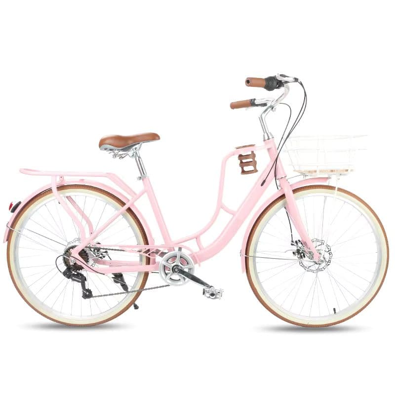 Vielseitiges 7-Gang-Urban-Damenfahrrad für den Stadtverkehr-sku-4